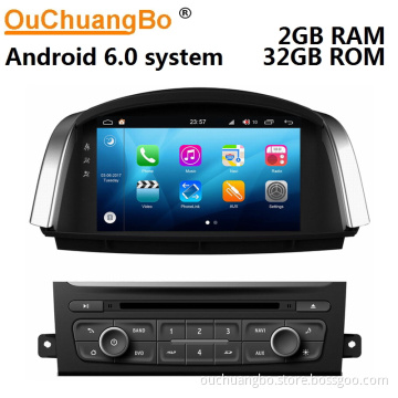 Ouchuangbo car audio stereo navi for Renault Koleos 2014 android 8.0 32GB rom 8 core BT aux